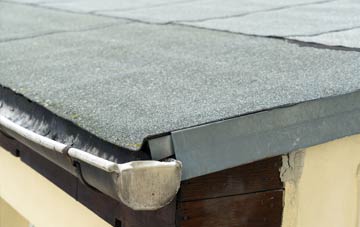 repair or replace Newton Regis flat roofing?